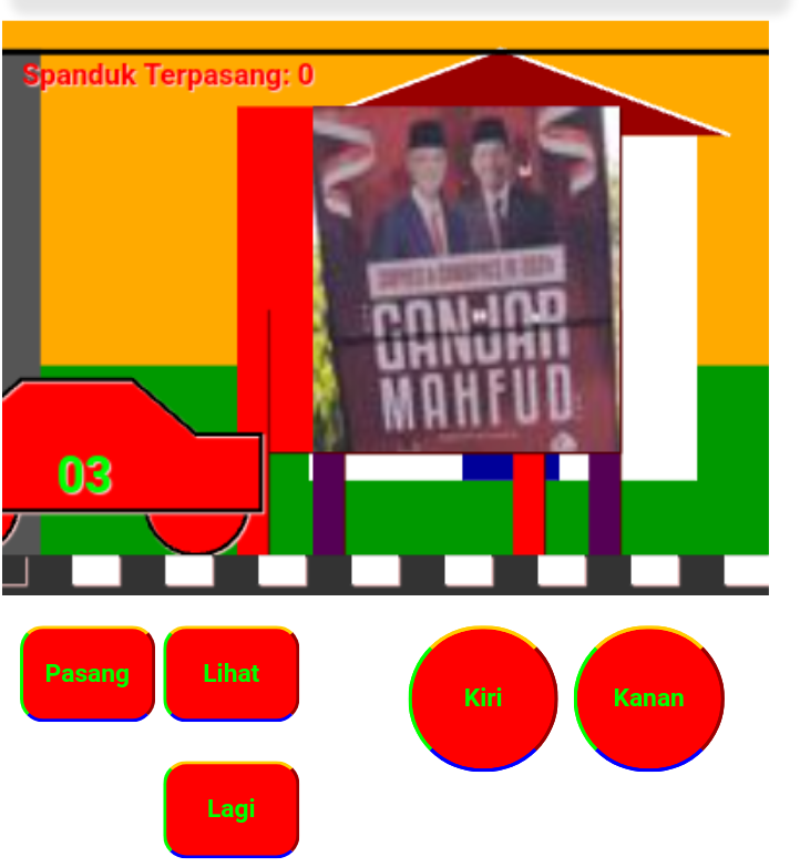 GSGV : Game Spanduk Ganjar Virtual 