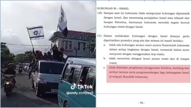Sangat Setuju! Peraturan Menlu, Dilarang Kibarkan Bendera Israel di Indonesia!