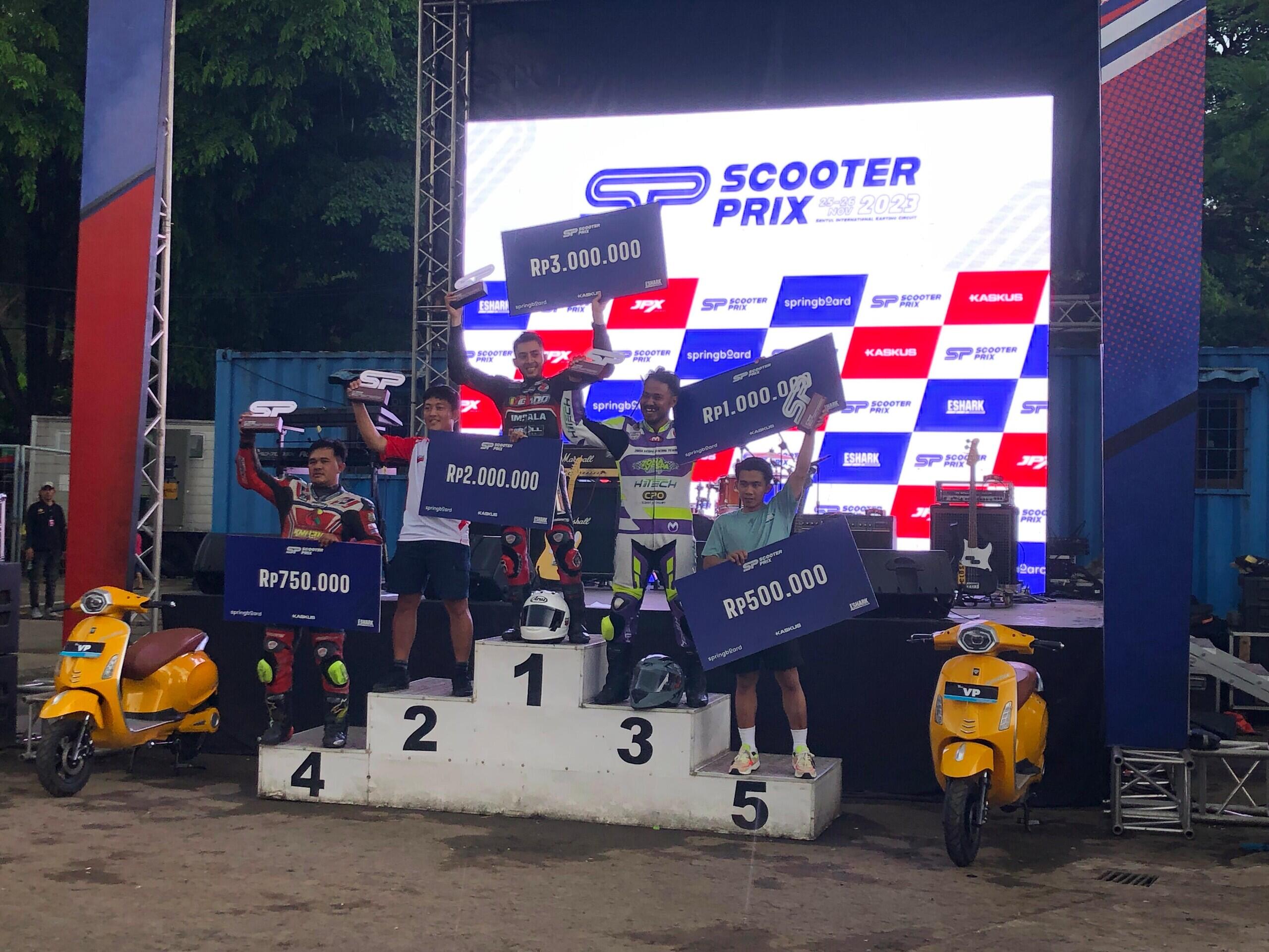 Pesen Juara Scooter Prix Buat yang Masih Demen Balapan Liar!