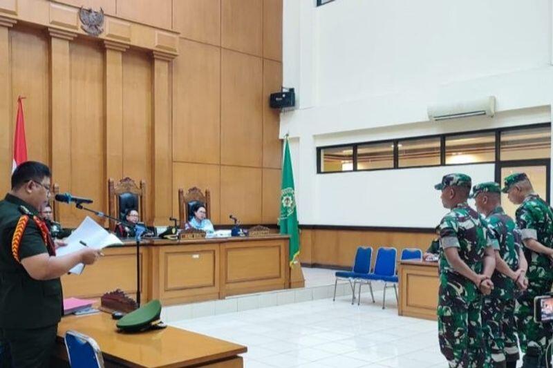 Tiga Oknum TNI Dituntut Hukuman Mati Terkait Pembunuhan