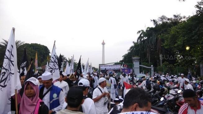 Reuni Akbar 212 Digelar Sabtu Ini di Monas, Ada Doa Bersama.