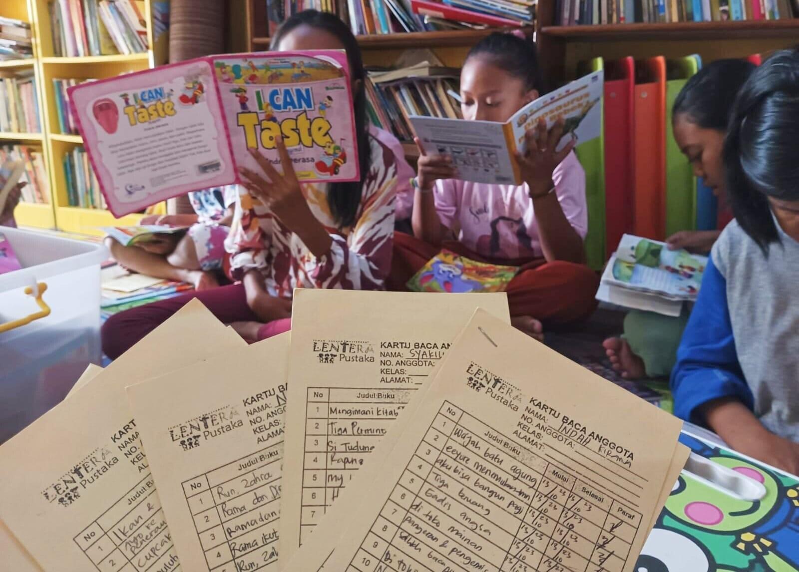 Taman Bacaan, Ukurannya Kartu Baca Bukan Kartu Anggota