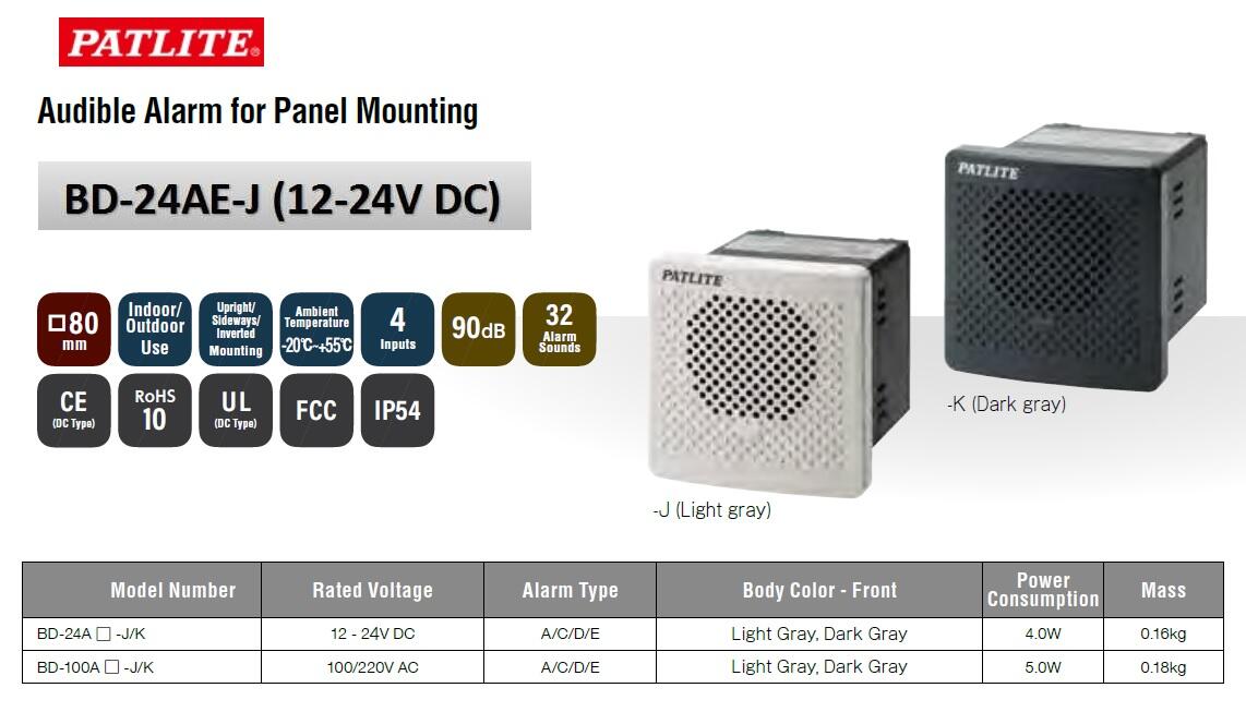 PATLITE Safety Equipment