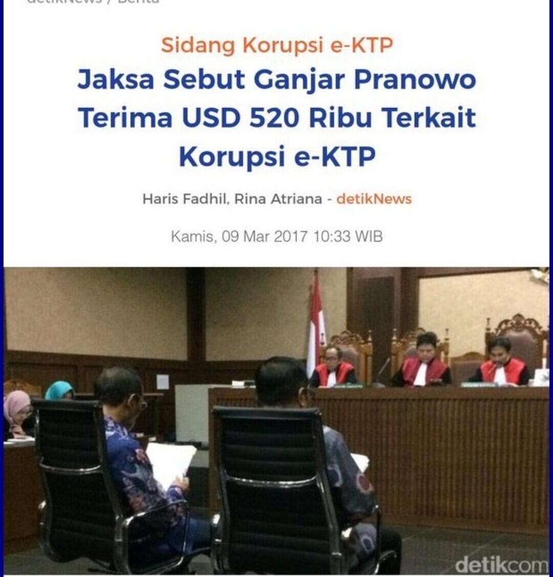 Ganjar Sebut Kekuasaan Punya Tren Korupsi: Tuduhan Itu Sudah Menempel
