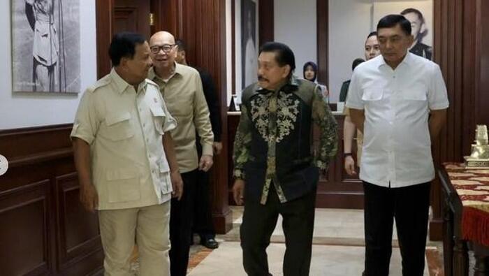 Prabowo Posting Momen Bertemu Hendropriyono: Sekali Komandan Tetap Komandan