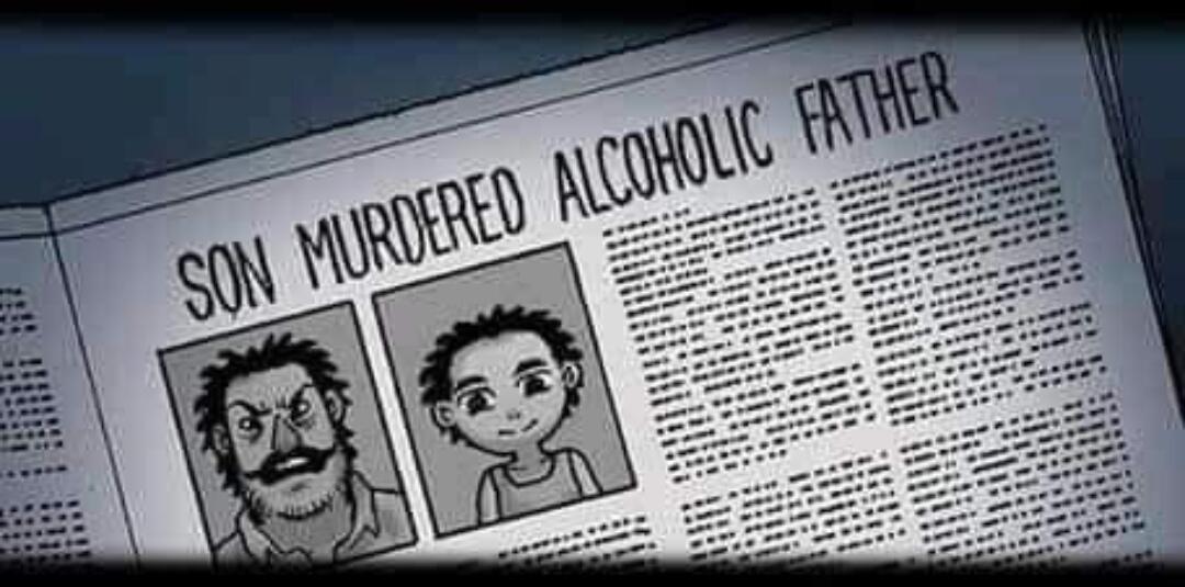 Anak Kecil itu Membunuh Ayahnya Si Pecandu Alkohol (Dark Ending)