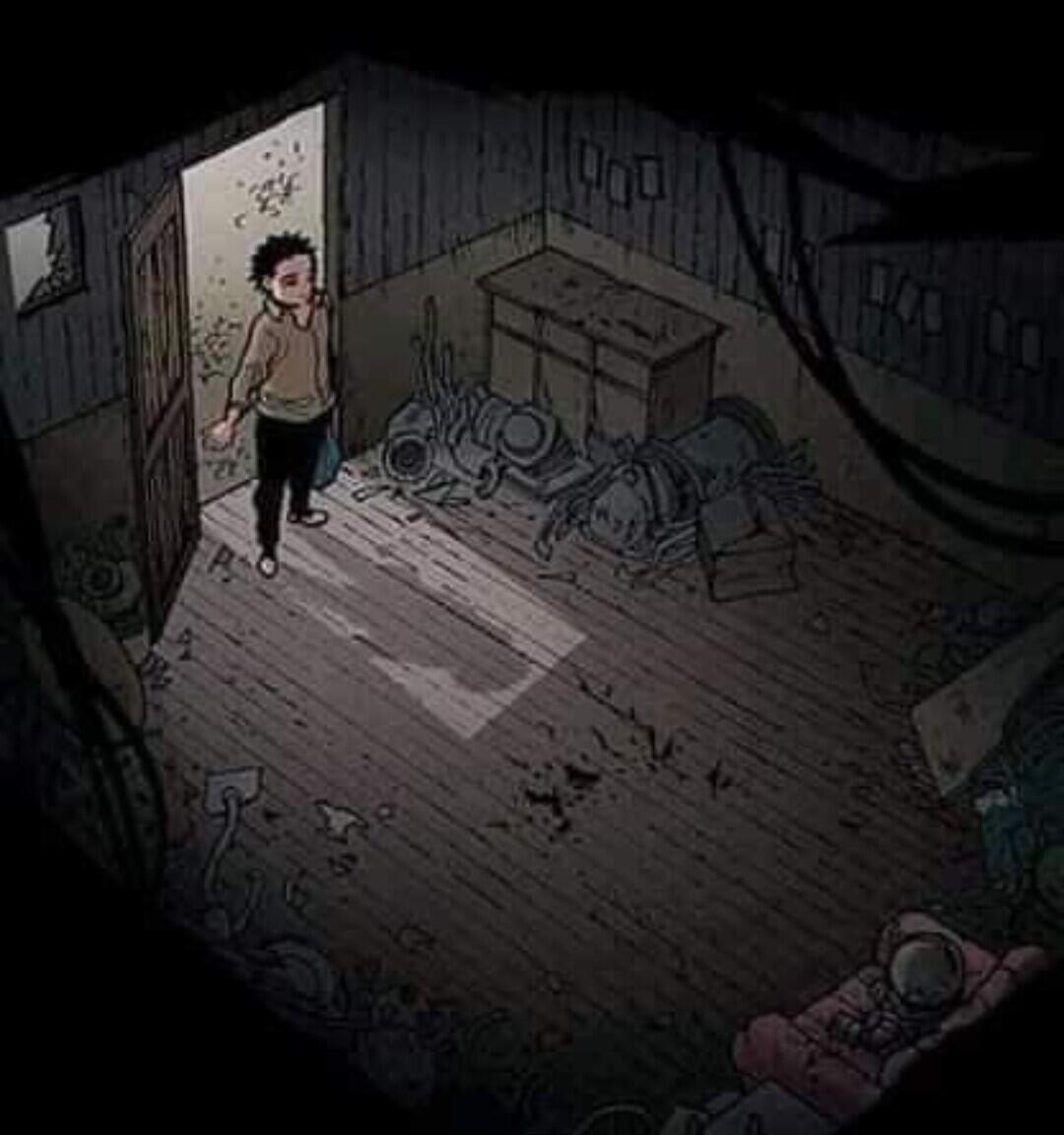 Anak Kecil itu Membunuh Ayahnya Si Pecandu Alkohol (Dark Ending)