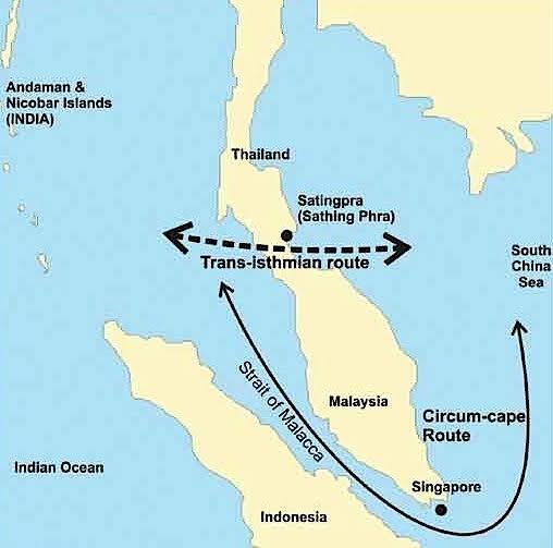 Terusan Kra, Proyek Thailand yang Mengancam Ekonomi Singapura!