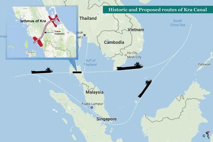 Terusan Kra, Proyek Thailand yang Mengancam Ekonomi Singapura!