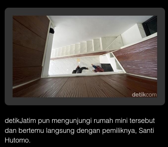 Penampakan Rumah Mini 2x12 Meter di Gresik yang Harganya Fantastis

