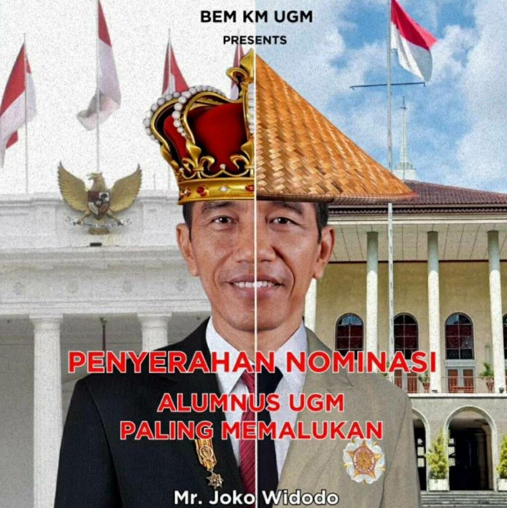 BEM UGM Sebut Jokowi Alumnus Paling Memalukan di UGM! Apa Alasannya?