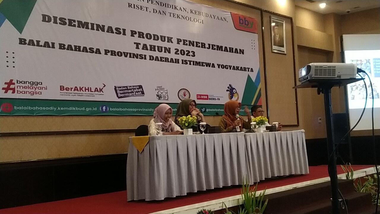 Diseminasi Produk Penerjemahan - Balai Bahasa DIY