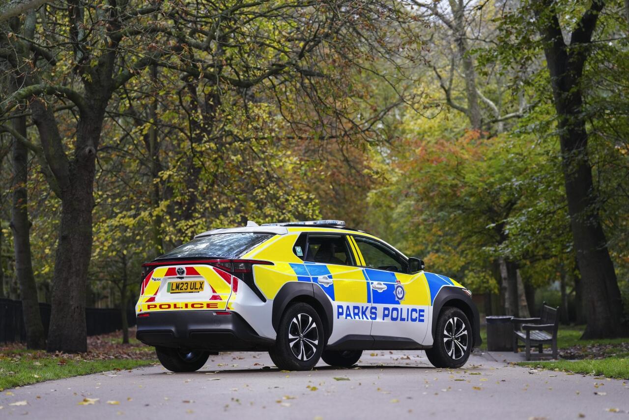 Toyota bZ4X Dipilih Jadi Mobil Patroli Baru Polisi Taman di London