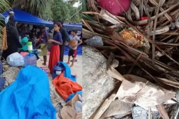 Makin Ngelunjak! Pengungsi Rohingya Marah-marah Karena Nasi Terlambat Diberikan!