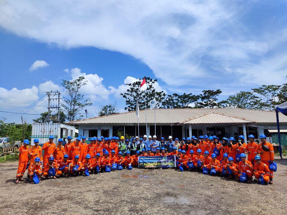 Kunjungan Edukatif SMK Teknologi Nasional Palembang ke PT Banjarsari Pribumi