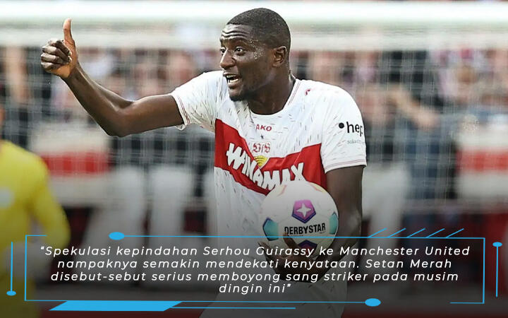 Manchester United Dikabarkan Serius Angkut Serhou Guirassy