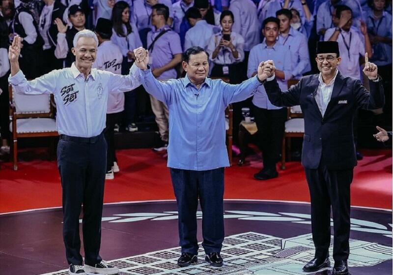 Risalah Debat Pilpres I : Anies Pintar, Prabowo Pemarah, Ganjar Siap