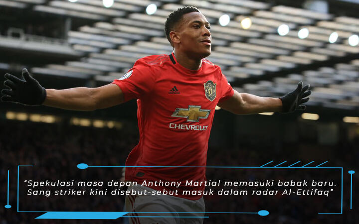 Steven Gerrard Rayu Anthony Martial Segera Hijrah ke Arab Saudi