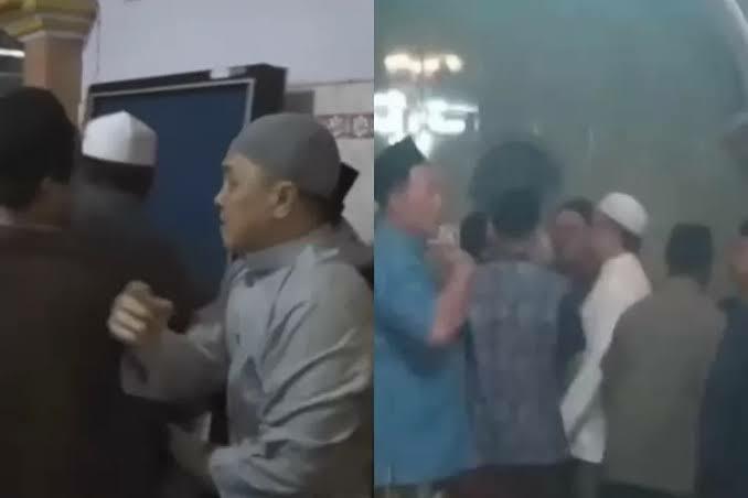 Rebutan Jadi Imam Sholat Maghrib, Dua Pria Ini Adu Jotos! Pantaskah?