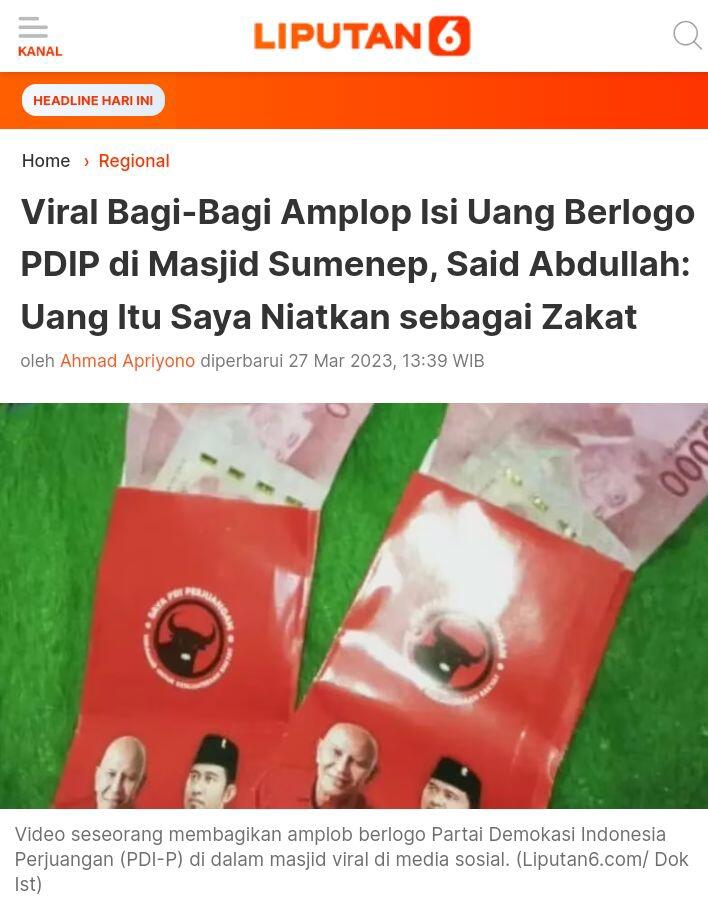 Momen Ganjar Tolak Money Politic saat Dimintai Uang oleh Warga di Magelang