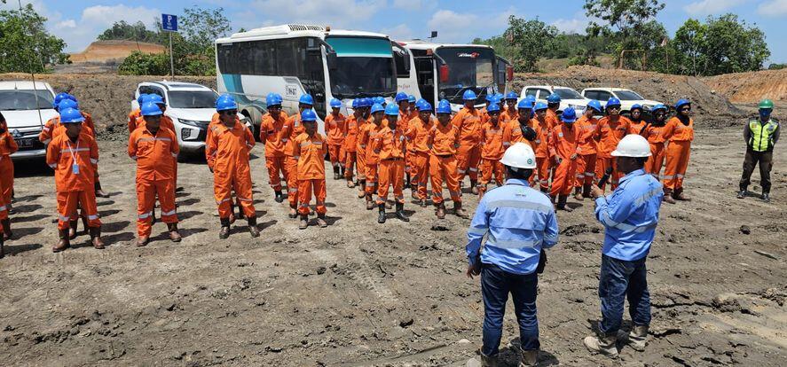 Kunjungan Edukatif SMK Teknologi Nasional Palembang ke PT Banjarsari Pribumi