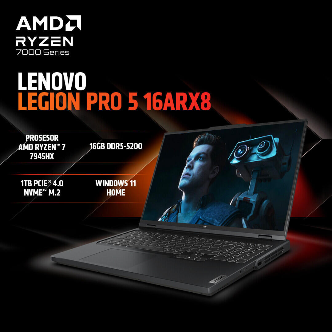 Laptop Gaming Kencang dengan AMD Ryzen™ 7045HX Series