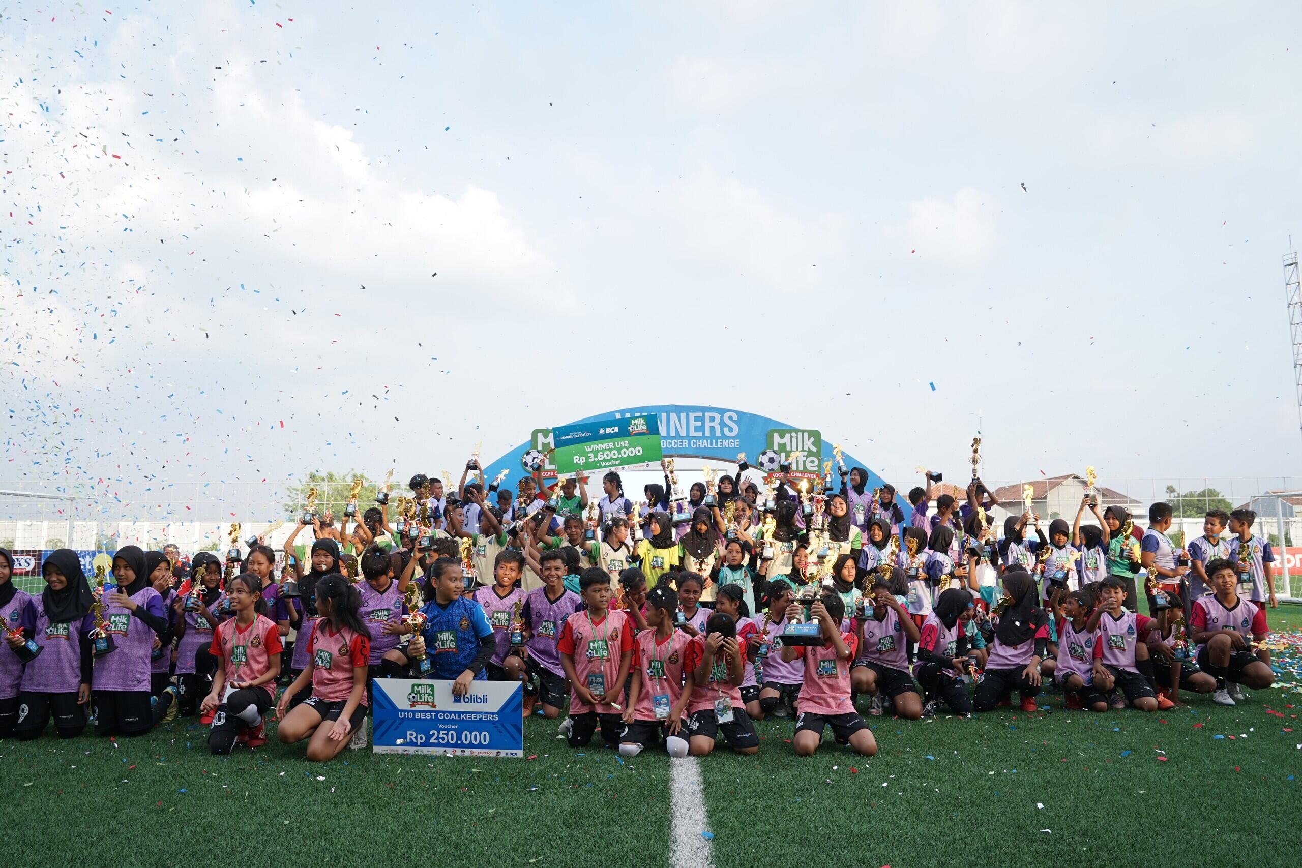 MilkLife Fokus Mengembangkan Turnamen Sepakbola Putri Usia Dini