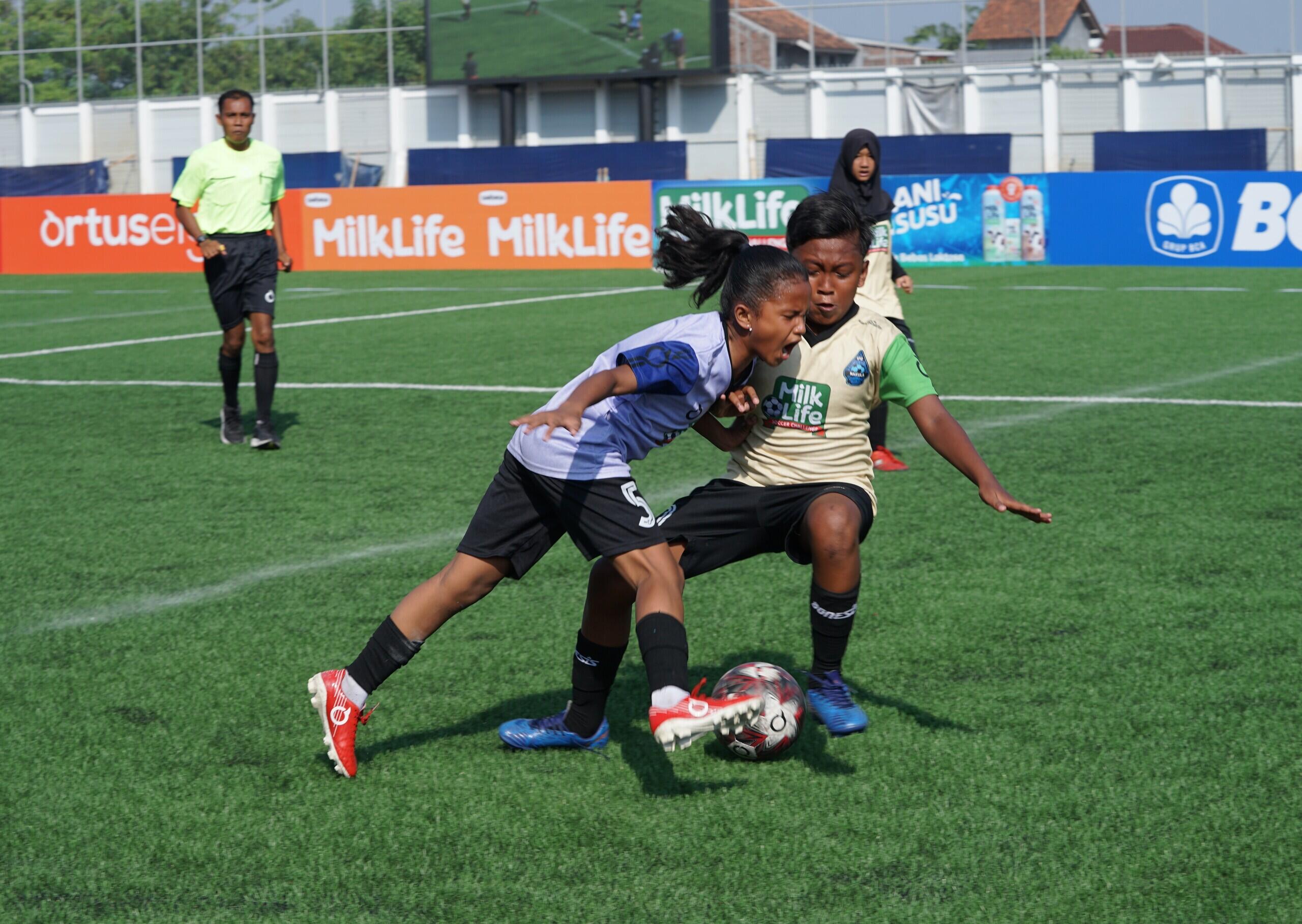 MilkLife Fokus Mengembangkan Turnamen Sepakbola Putri Usia Dini