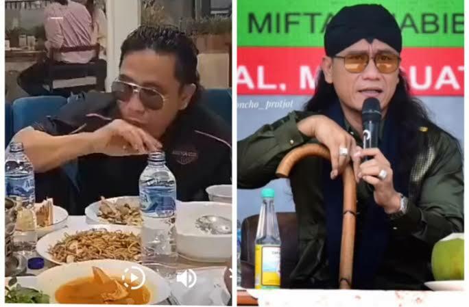 Makan Dengan Kaki Diangkat, Gus Miftah Dihujat Netizen!