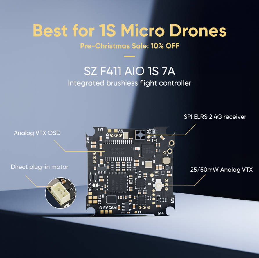 SZ F411 AIO 1S 7A