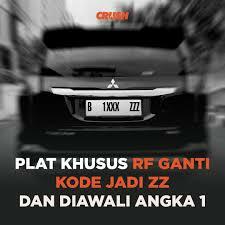 Pelat Khusus! Pelat Nomor Palsu Kode ZZ Banyak Dibeli Orang Kaya, Biar Aman di Jalan