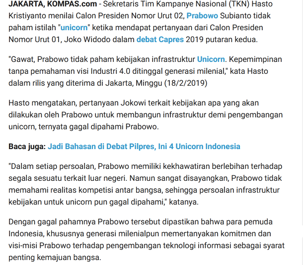 PSI Ingatkan Hasto soal Food Estate: Jangan Pagi Dhele, Sore Tempe