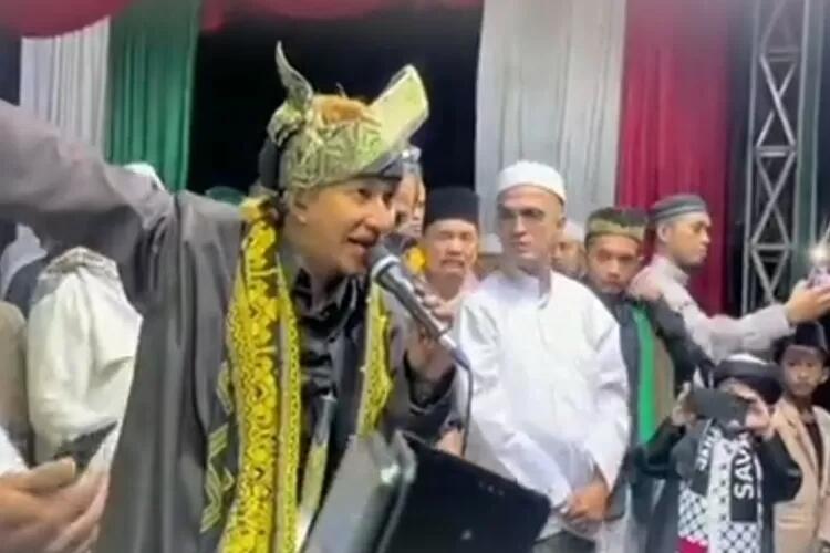 Beredar Video Habib Bahar Ajak Pendukungnya Siap Mati Demi Menangkan Capres.