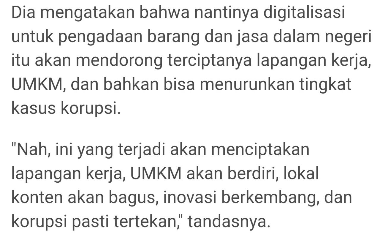 Budiman Jelaskan Hilirisasi Digital ala Gibran di Debat Cawapres