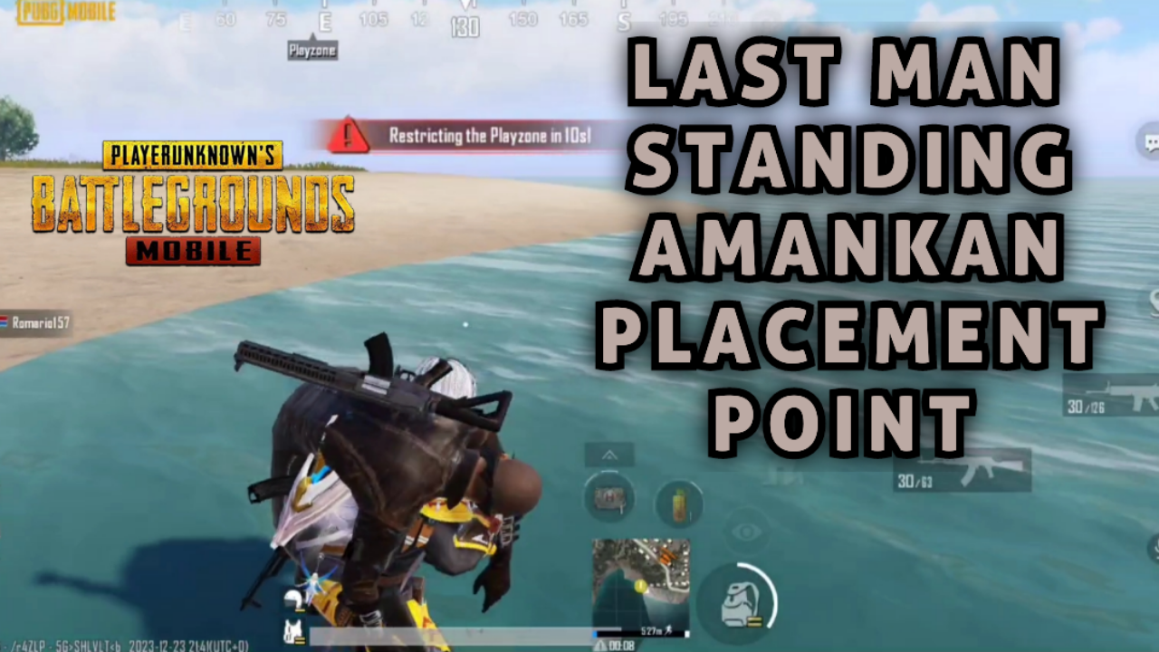 &#91;Video&#93; LAST MAN STANDING AMANKAN PLACEMENT POINT - PUBG MOBILE