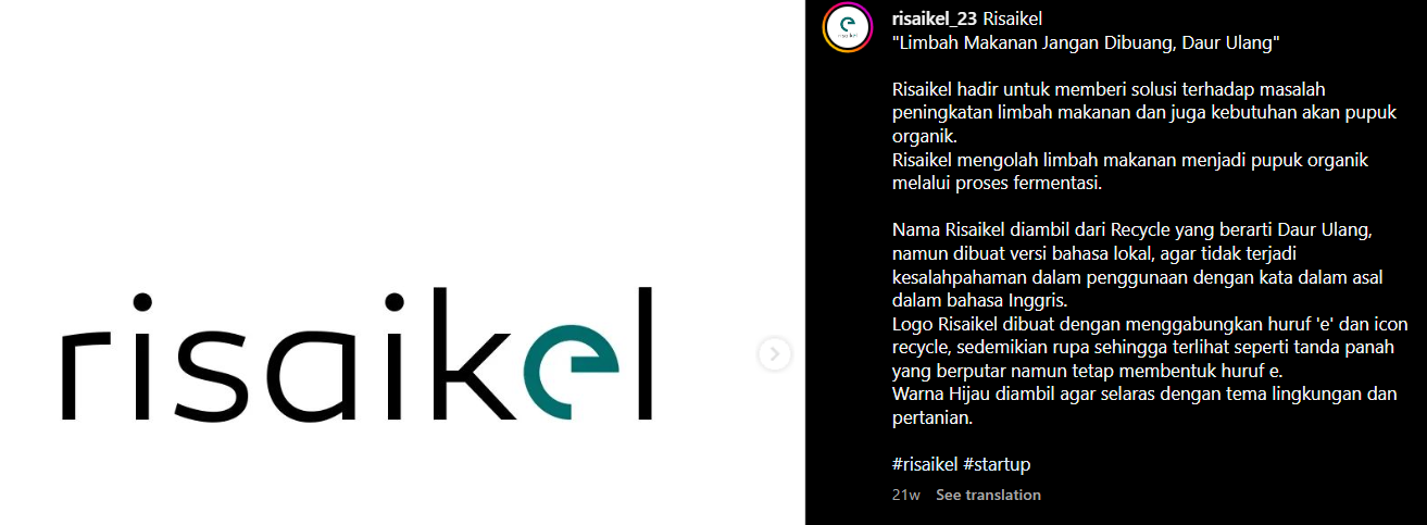 Risaikel | Startup Olah Limbah Makanan Menjadi Pupuk Organik