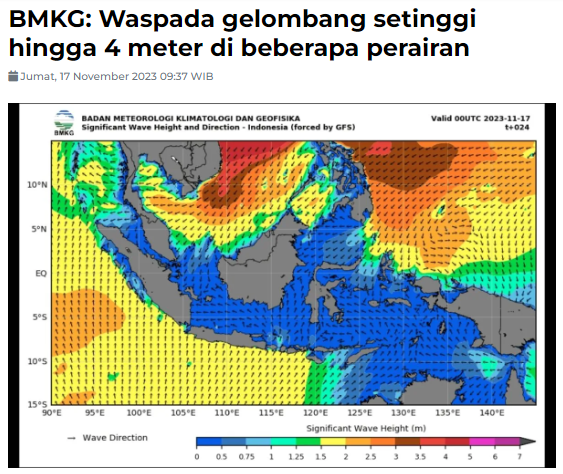 &#91;CEK FAKTA&#93; Ombak Tsunami Setinggi 10 Meter Meluluhlantakkan Tempat Wisata !