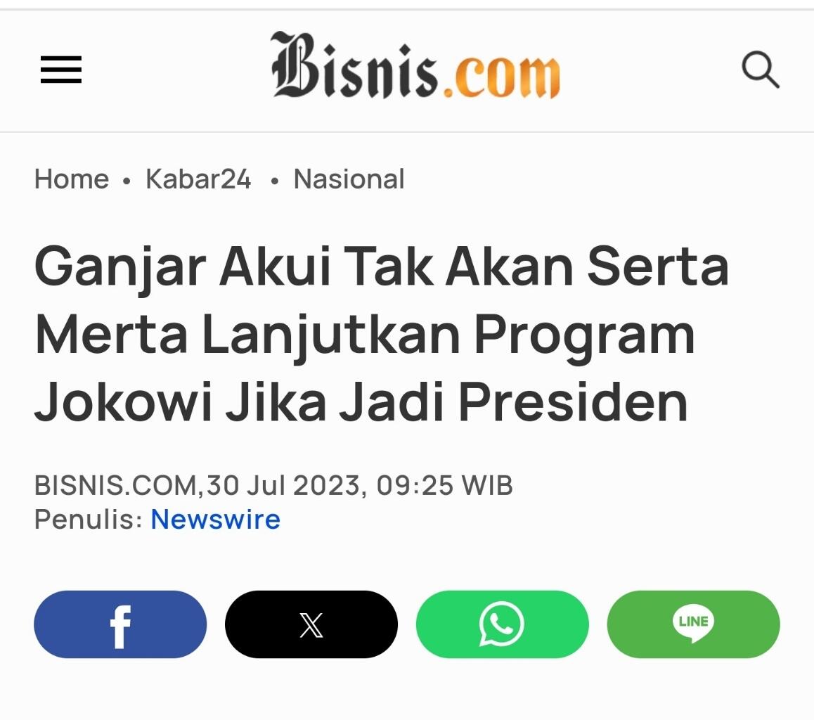 Kalau Pilpres Dua Putaran, yang Tersisih Mas Ganjar
