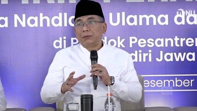 Ketum PBNU Gus Yahya di Lirboyo Tegaskan Dukung IKN: Sampeyan Mau Jadi Pecundang..