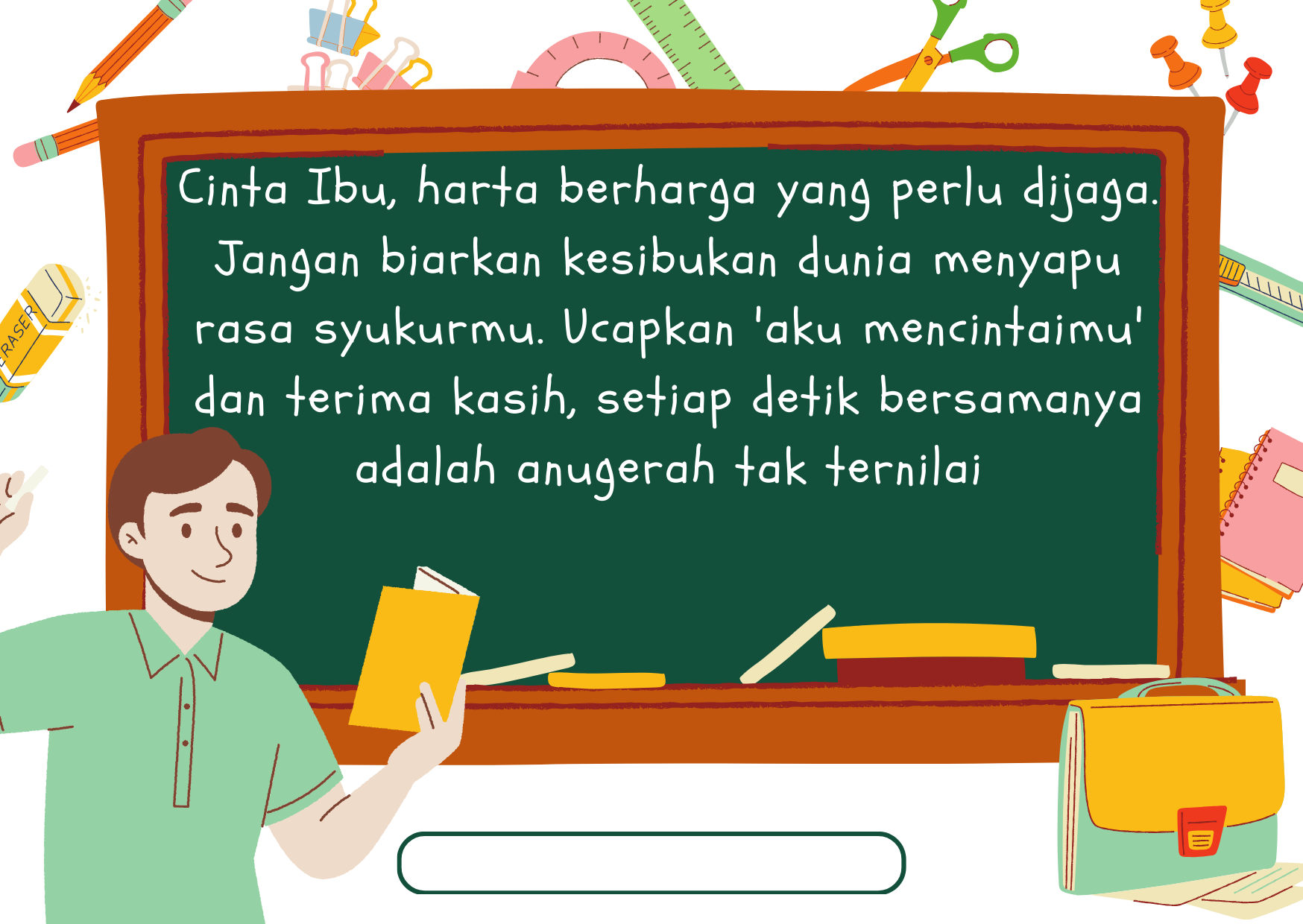 Sebuah Penghargaan Terhadap Kasih Sayang yang Tak Terhingga