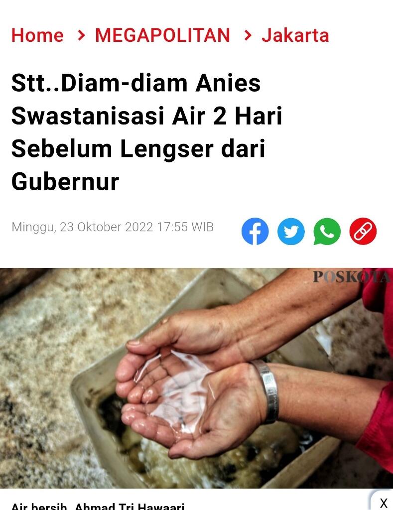 Politikus Demokrat Respons Pedas Anies soal Harga Air Minum Lebih Mahal dari BBM