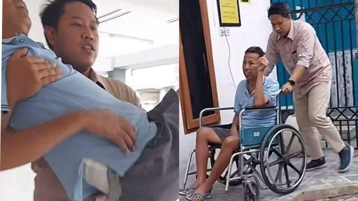 Pak Totok Diserahkan 2 Anaknya ke Panti Jompo, Tinggal Numpang di Kerabat
