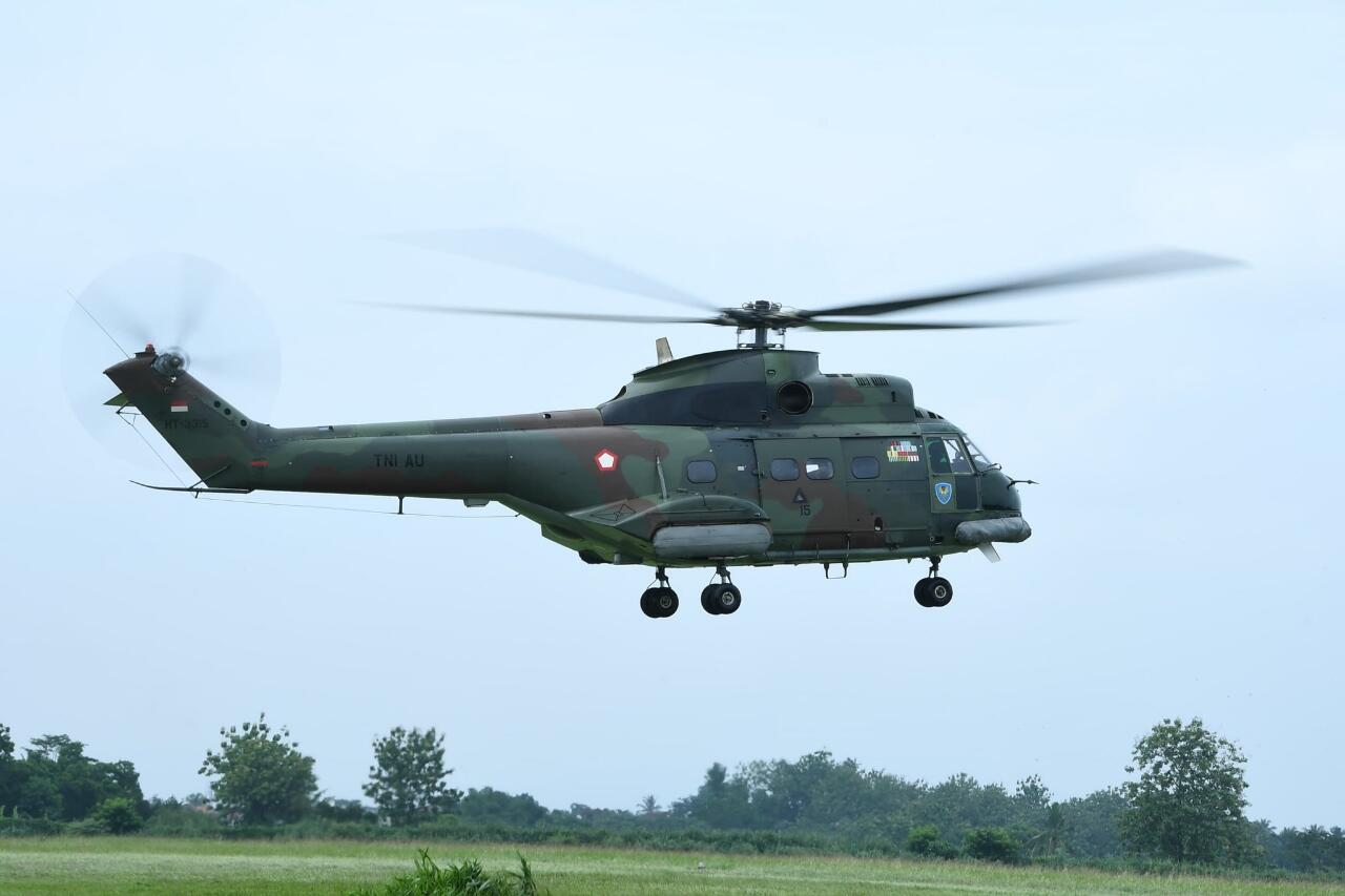 Farewell Puma! Helikopter Andalan TNI AU Pensiun Setelah Mengabdi Selama 45 Tahun