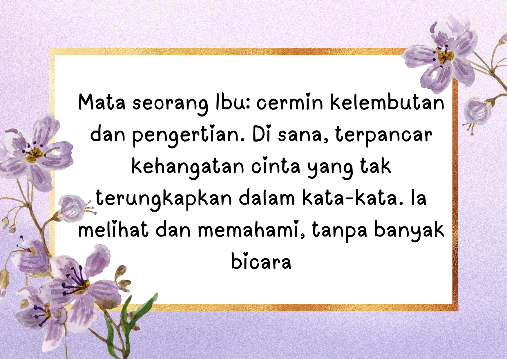 peluk cinta yang menyentuh hati dari ibu