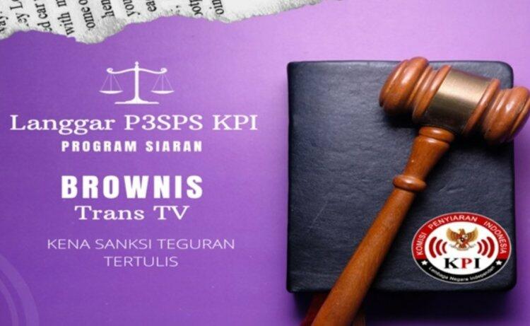 Program TV 'Brownis' Kena Sanksi KPI, Apa Sebabnya?