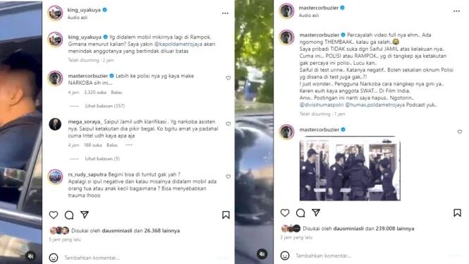 Deddy Corbuzier Kritik Polisi yang Tangkap Saipul Jamil! Polisi atau Rampok?