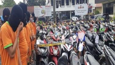 Ratusan Motor Curian Ditemukan di Markas Gudbalkir Pusziad, 1 Prajurit TNI Diamankan