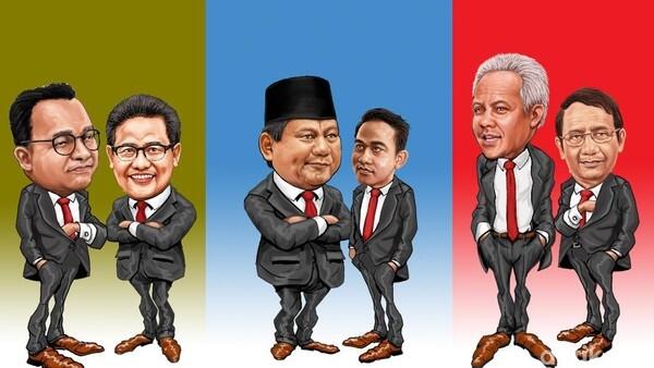 Survei Indikator Setelah Debat Cawapres: Ganjar-Mahfud Ungguli Anies-Cak Imin