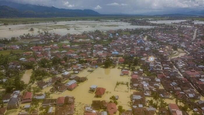 Penampakan Sungai Penuh di Jambi yang Kembali Dilanda Banjir