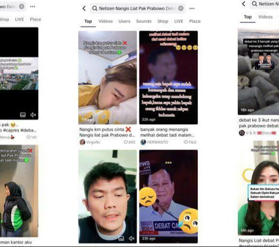 Netizen Nangis Tonton Prabowo Diserang, Tak Perlu Jatuhkan Orang Jika Ingin Unggul!